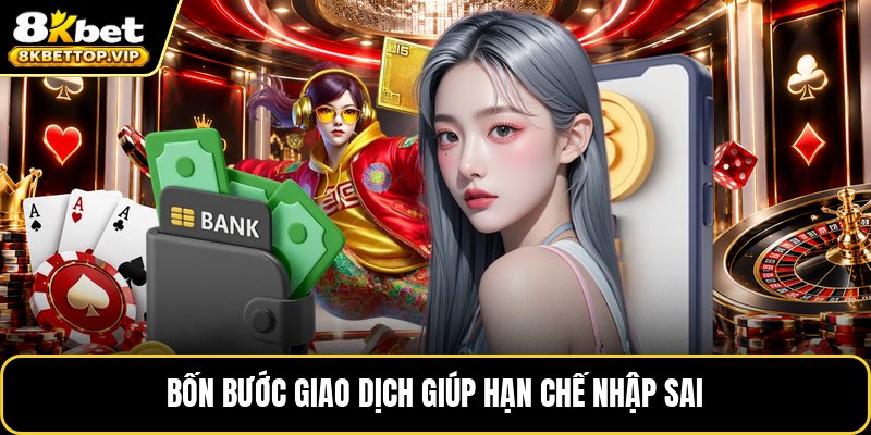 Bốn bước giao dịch giúp hạn chế nhập sai
